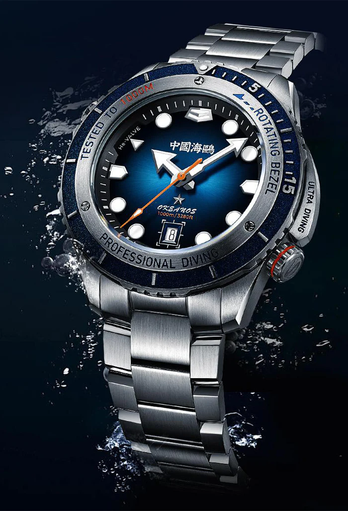 70th Anniversary | Seagull Okeanos Professional Ultra Diving Auto-Mechanical Watch Waterproof 1000M